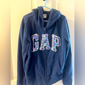 Gap Girls size 10 Flip Sequins Sweatshirt